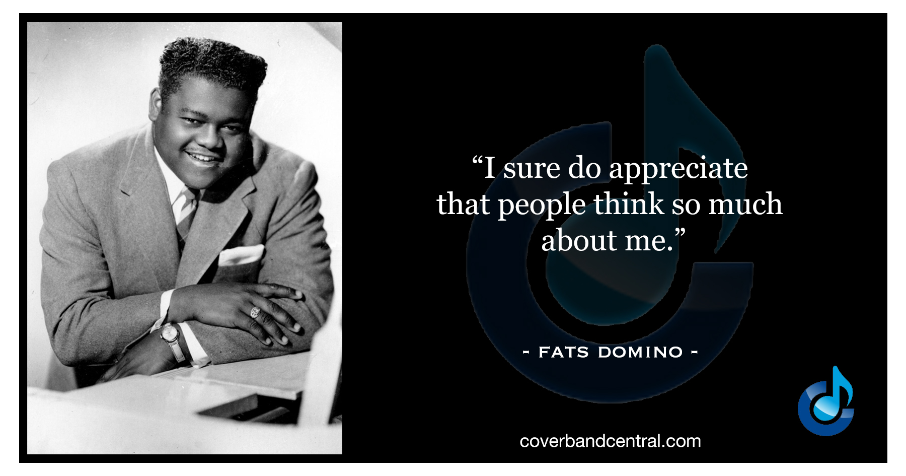 Fats Domino quote