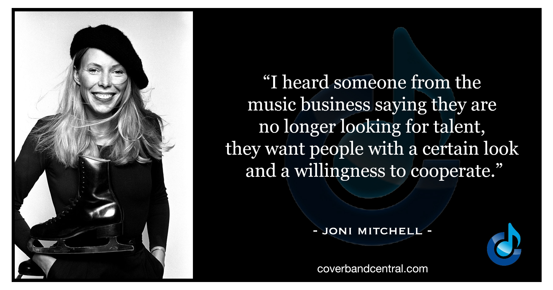 Joni Mitchell quote