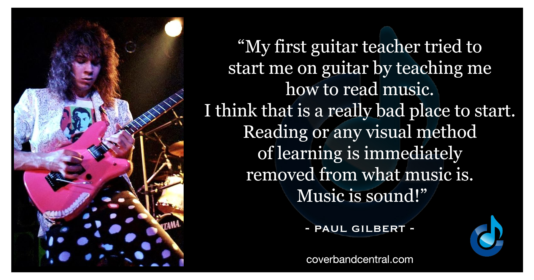Paul Gilbert quote