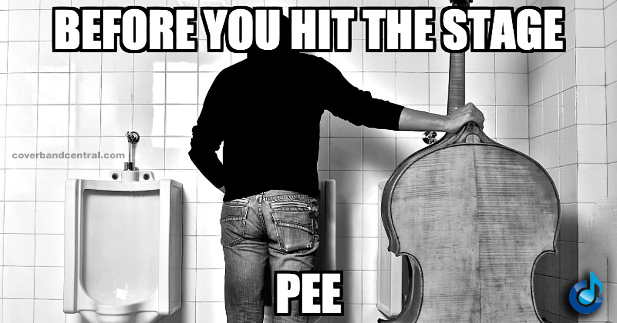 Pee early and often