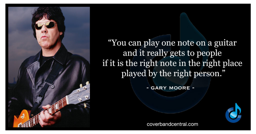 Gary Moore quote