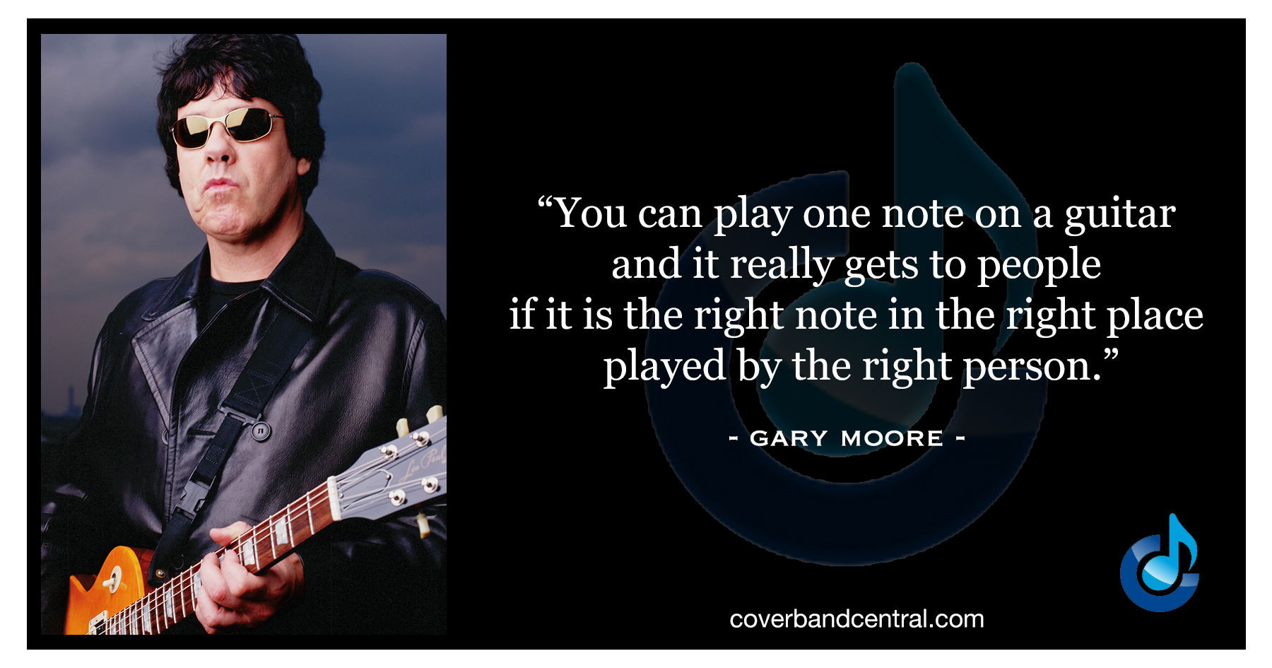 Gary Moore quote