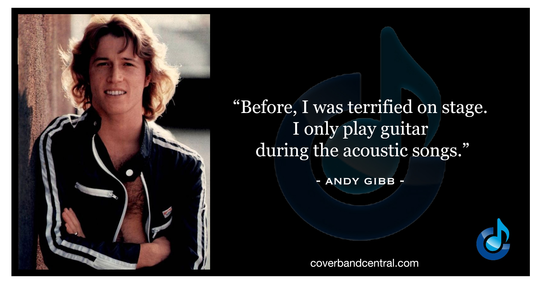 Andy Gibb quote
