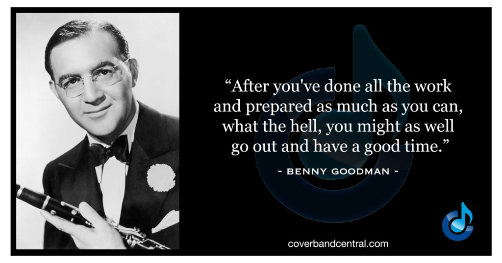 Benny Goodman quote